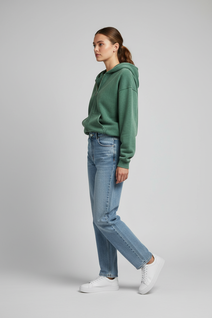 Ztroc Fleece Hoodie – Women's Premium Oversized Hoodie - Ztroc