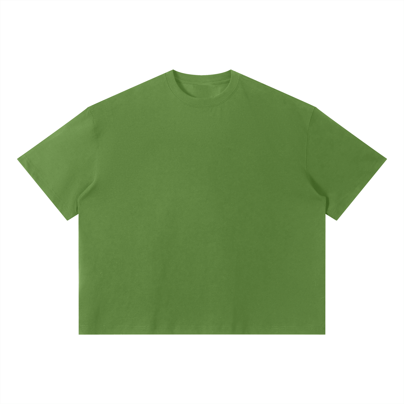 Ztroc Boxy T-Shirt – Women's Oversized Grass Green Tee - Ztroc