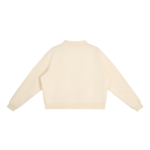 Essential Fleece Mid-Neck Crew Sweatshirt - Ztroc