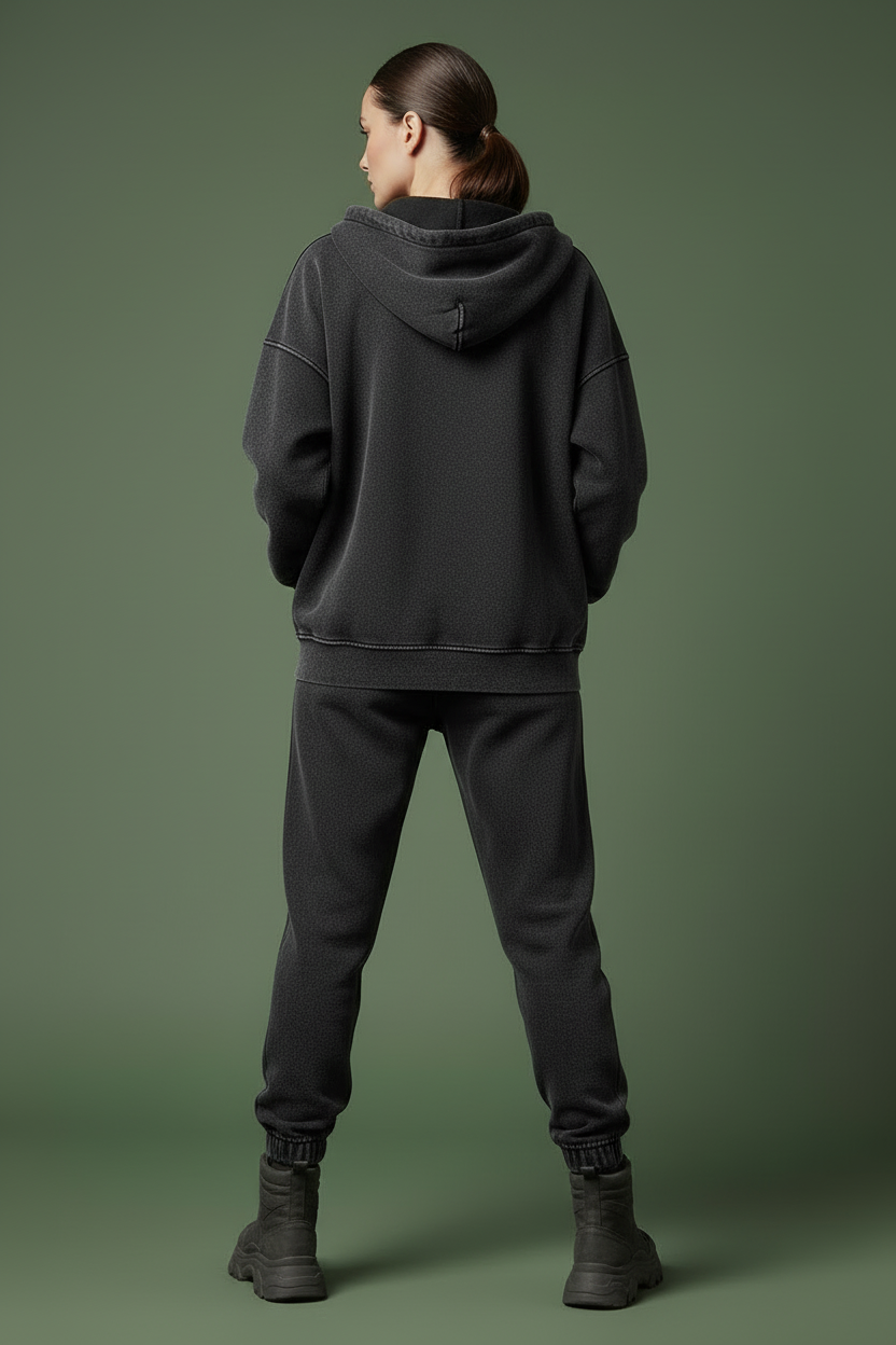 Ztroc Fleece Hoodie – Women's Premium Oversized Hoodie - Ztroc