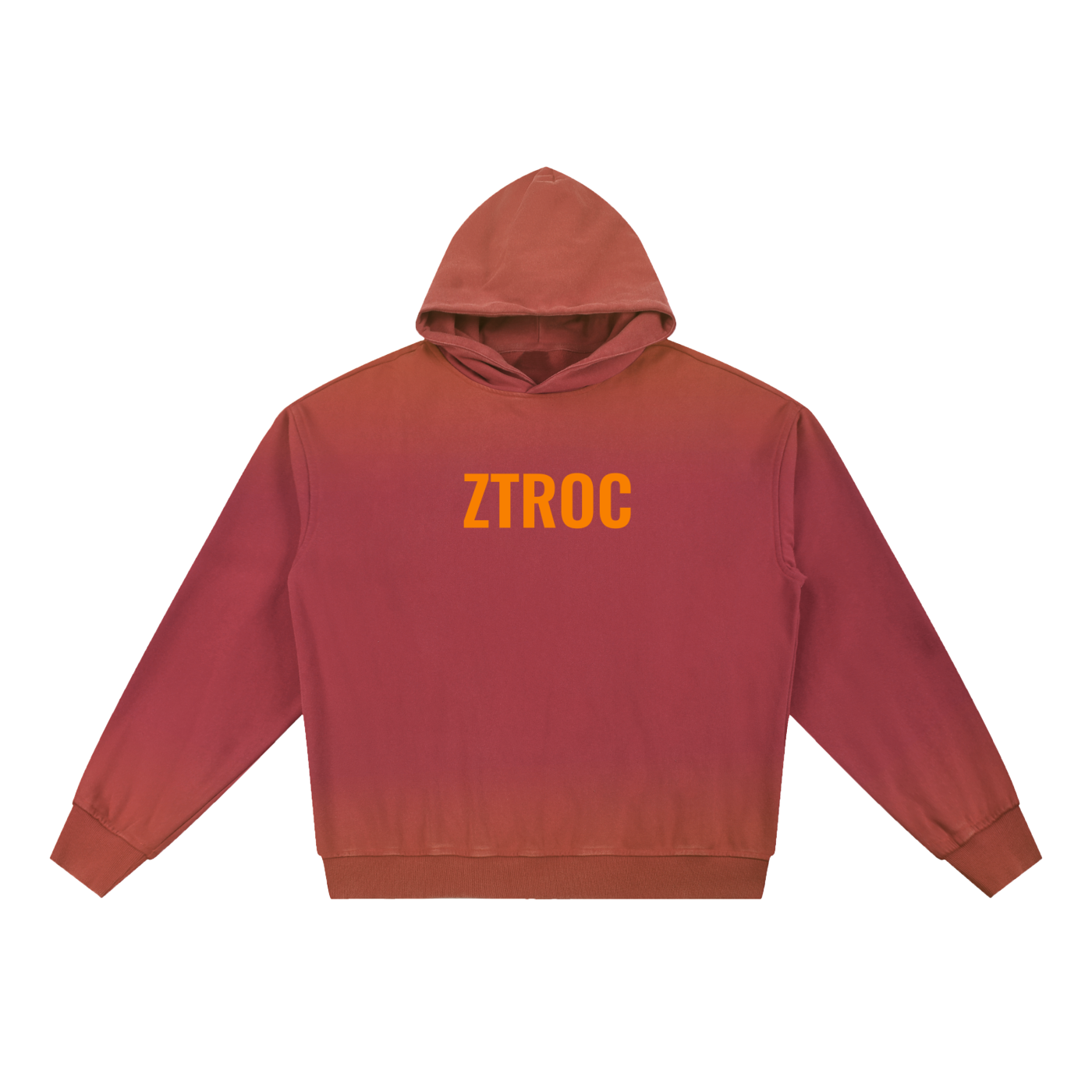 Ztroc Red Quilted Hoodie