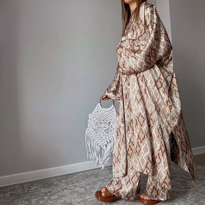 Women's Satin Casual Homewear - Ztroc