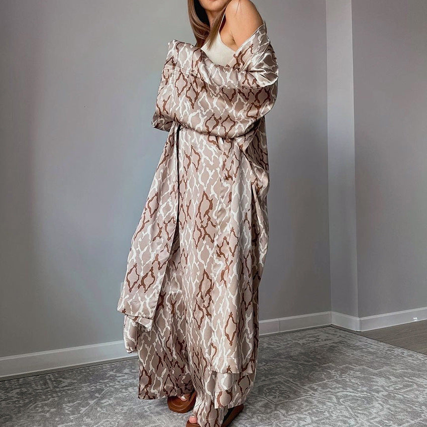 Women's Satin Casual Homewear - Ztroc