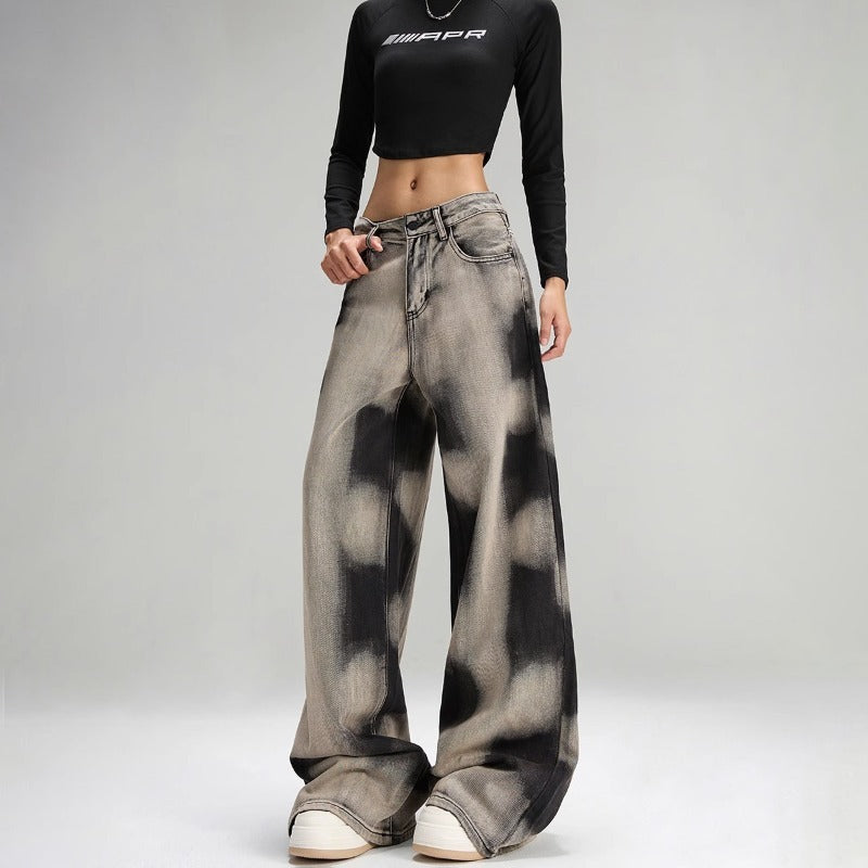 HIP HOP Wide-leg Jeans - Ztroc