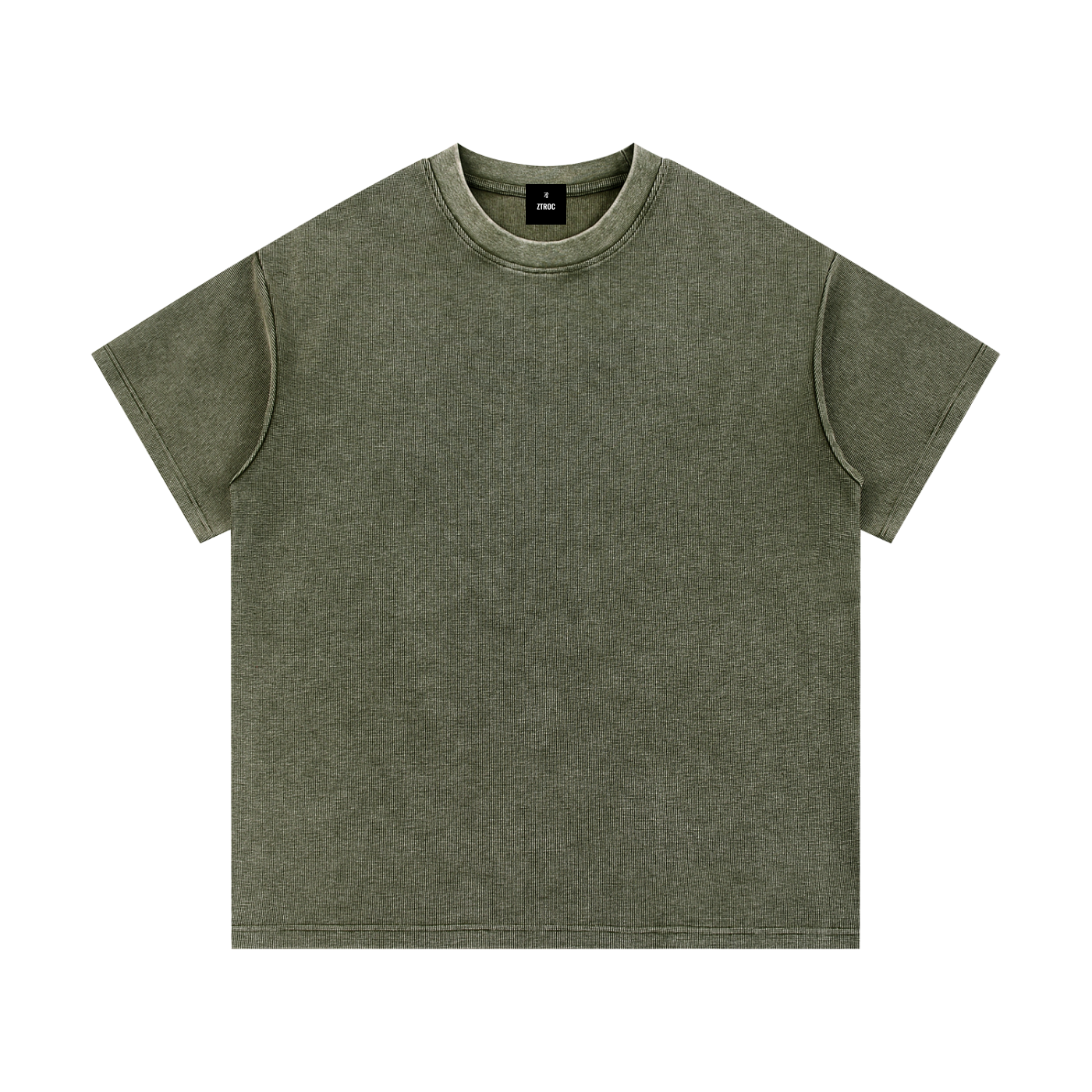 Ztroc Knit T-Shirt – Men's Cotton Blend Tee