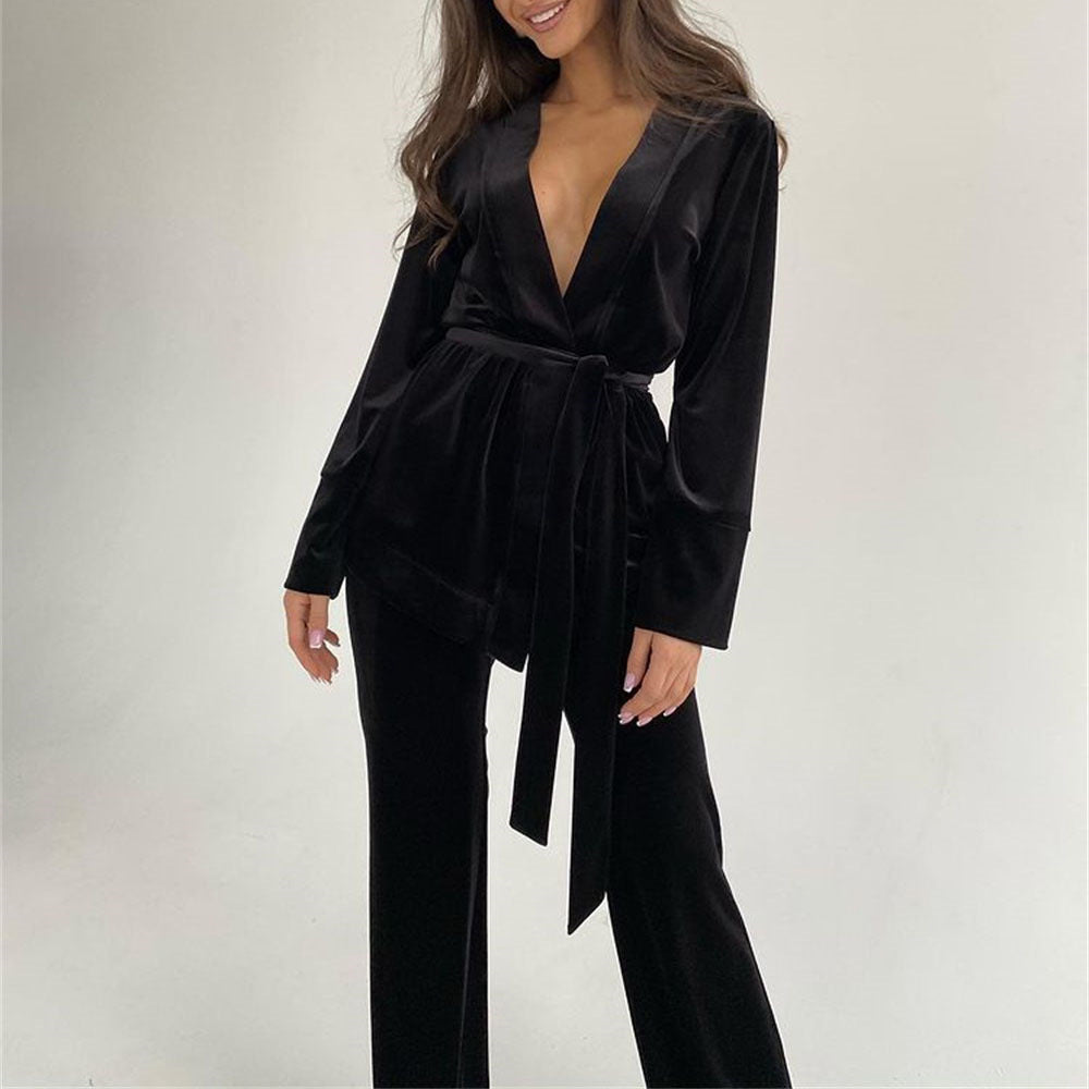 Satin Pajama Set - Ztroc