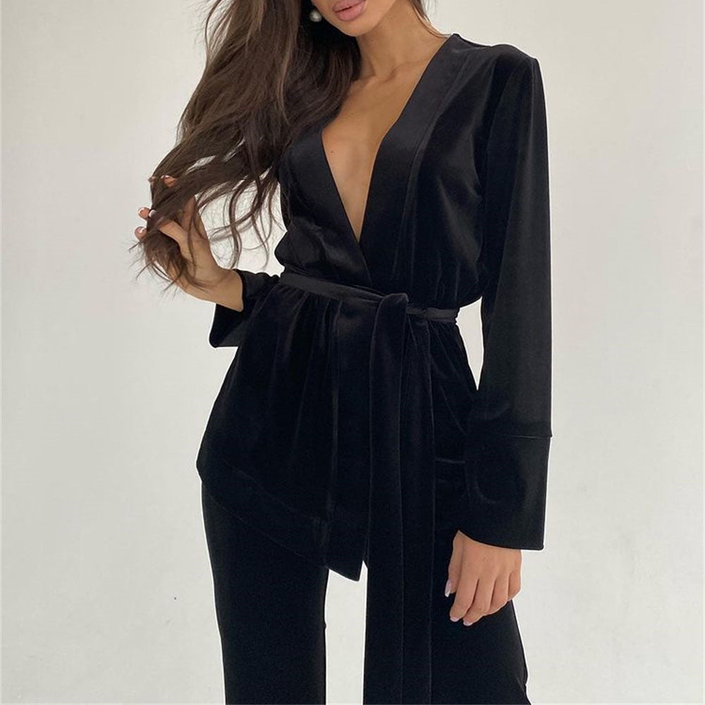Satin Pajama Set - Ztroc