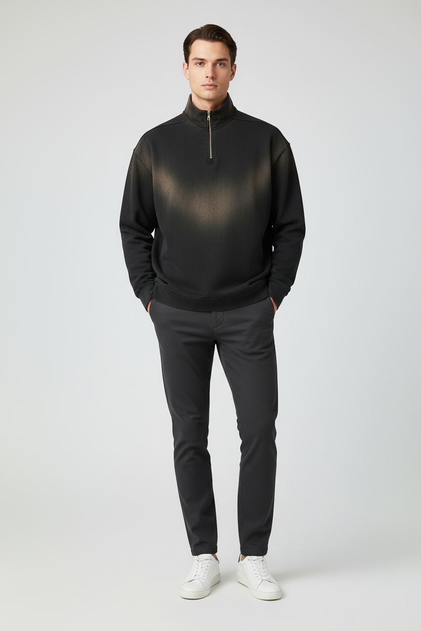 Ztroc Quarter-Zip Sweatshirt - Ztroc