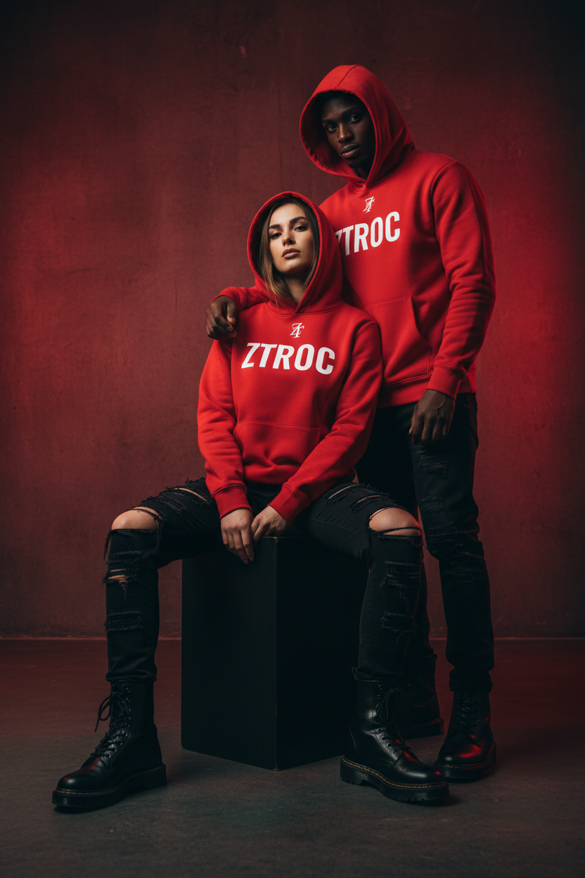Ztroc Pullover Hoodie – Unisex Premium Hoodie