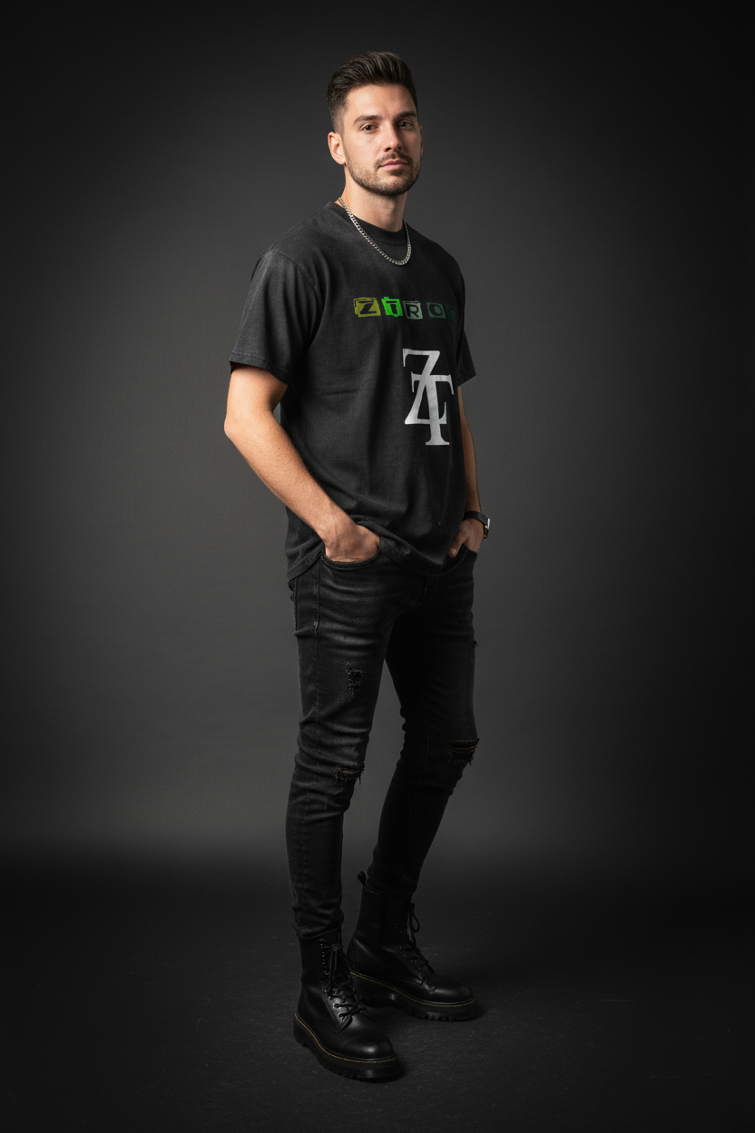 Ztroc Handcrafted Signature T-Shirt - Heavyweight Cotton