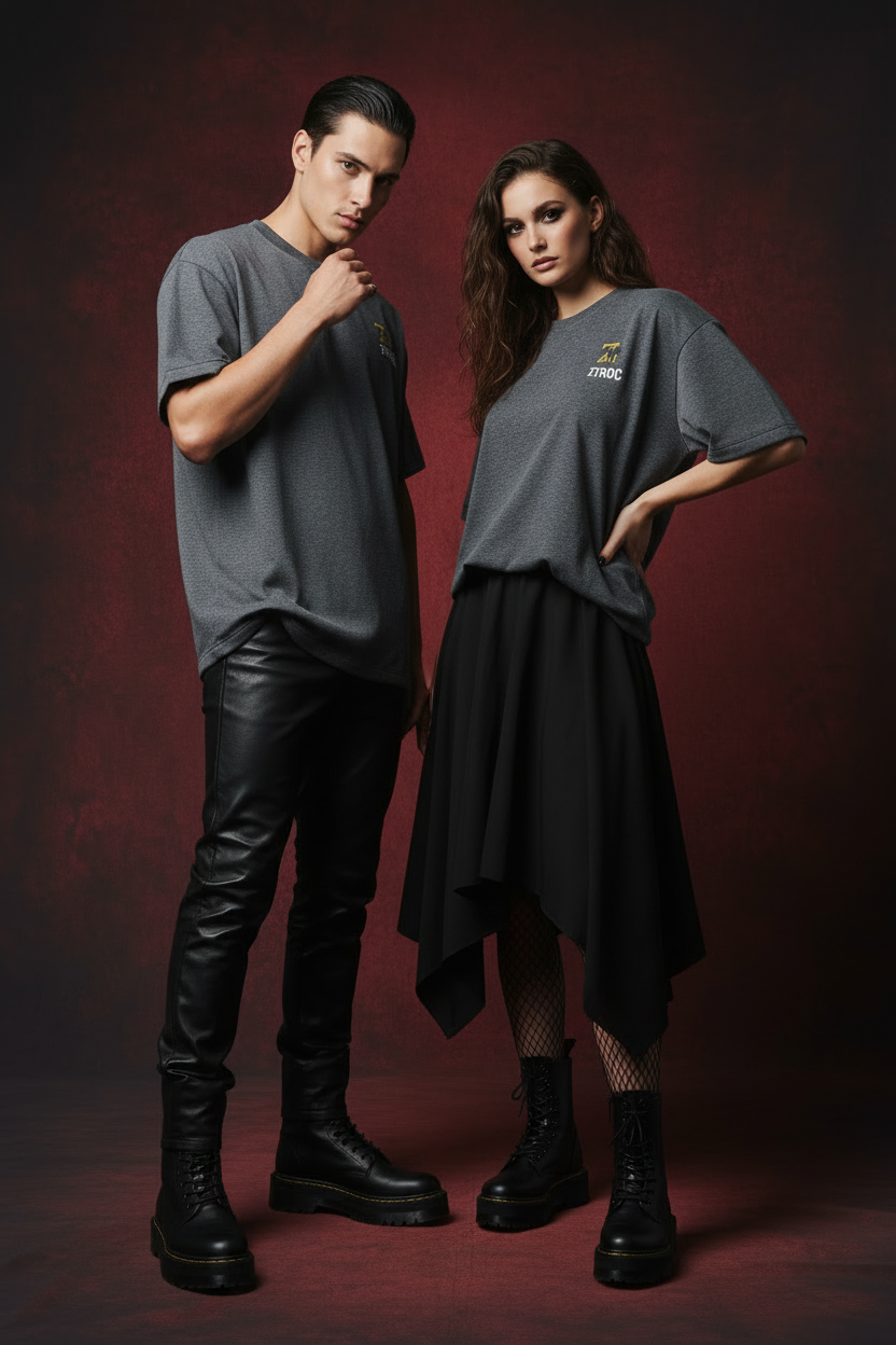 Ztroc Heavyweight Boxy – Unisex Oversized T-Shirt