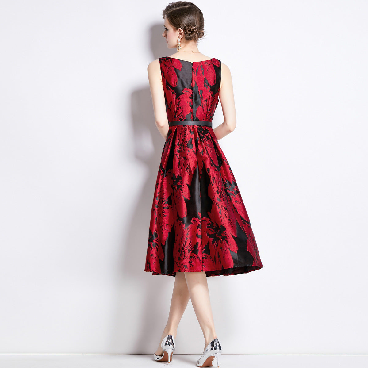 Jacquard Dress - Ztroc