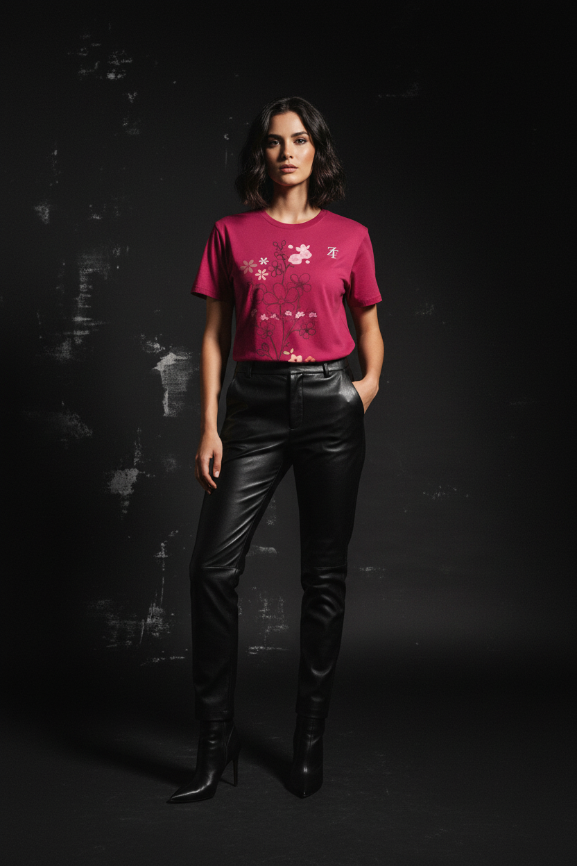 Ztroc Cotton T-Shirt - Handcrafted Signature