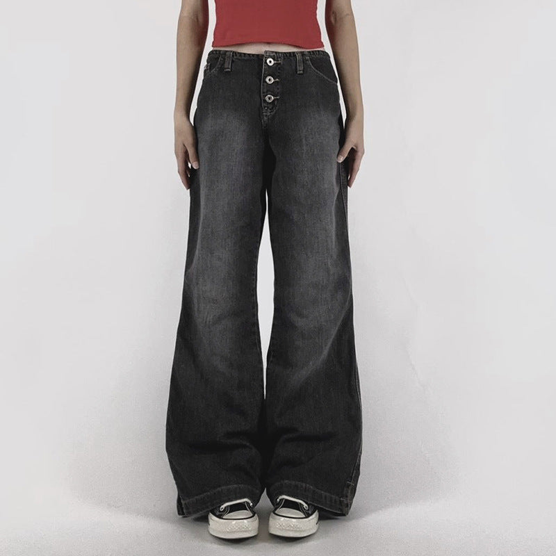 Three Buttons Jeans - Ztroc