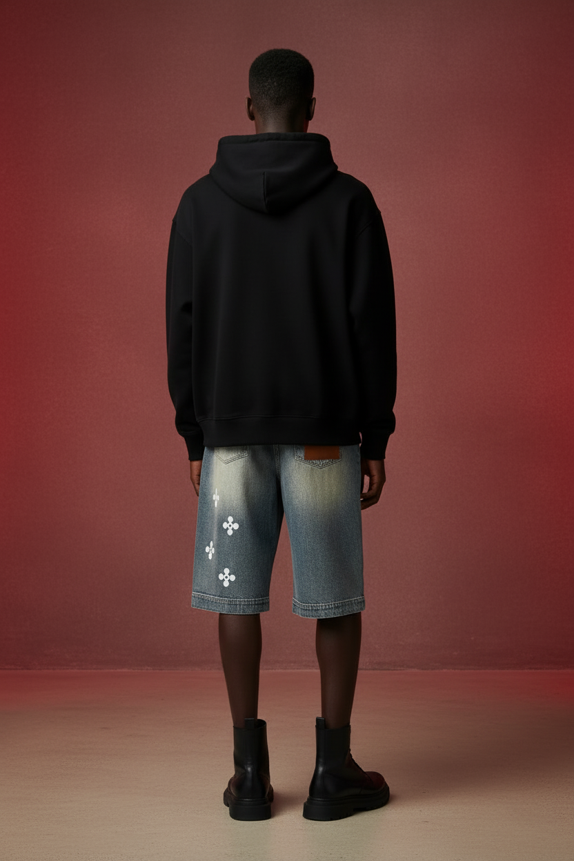 Ztroc Blue Denim Shorts - Ztroc