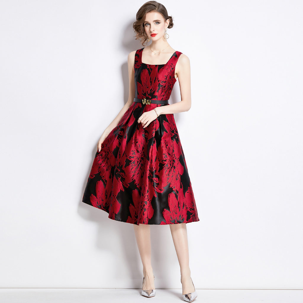Jacquard Dress - Ztroc