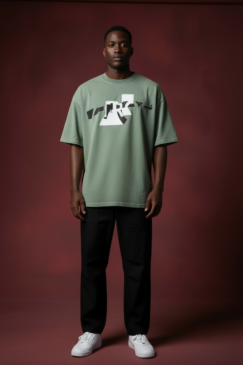 Ztroc Oversized Cotton T-Shirt