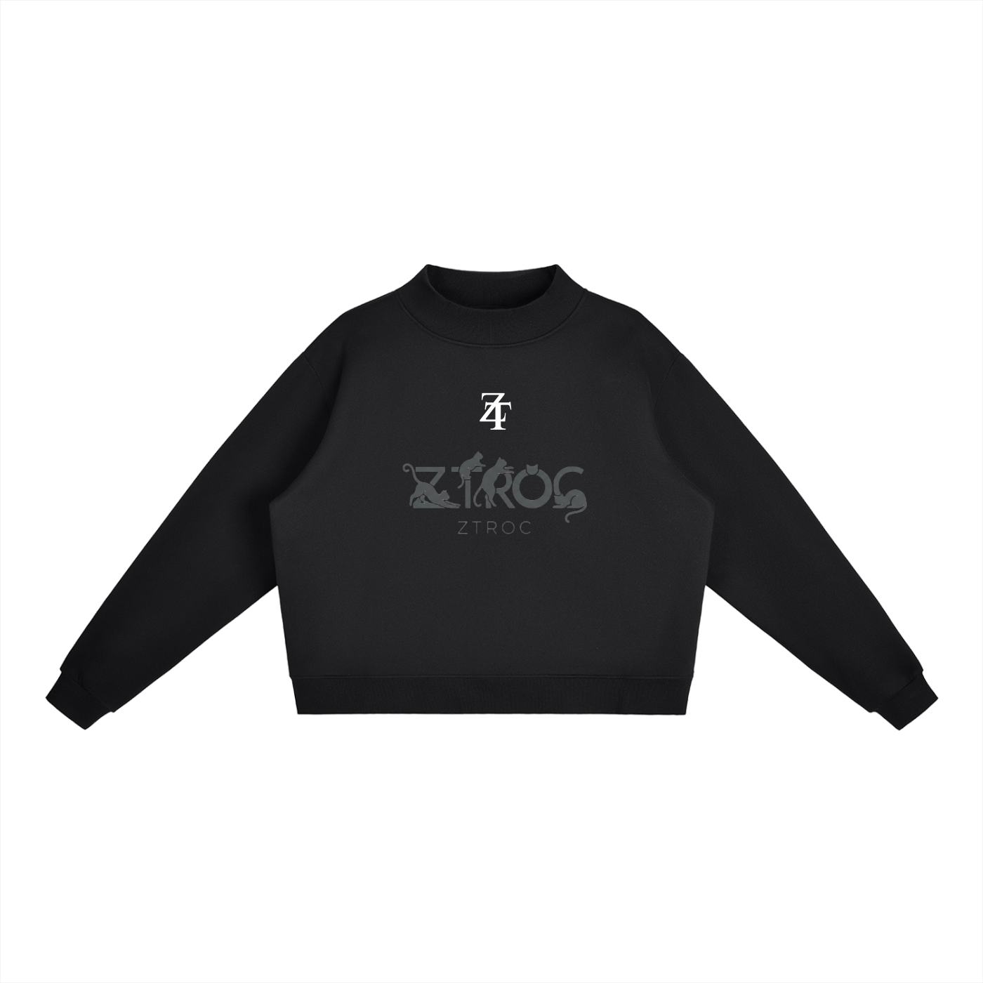 Ztroc Embroidered Sweater - Ztroc