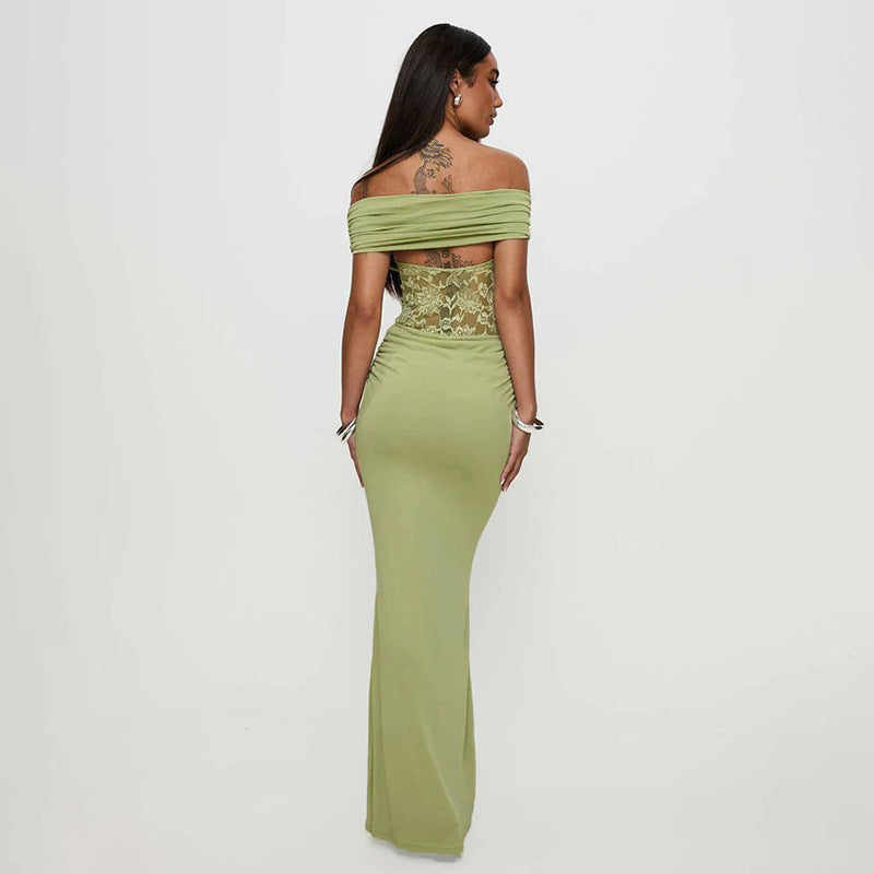 Off-the-shoulder Dress - Ztroc