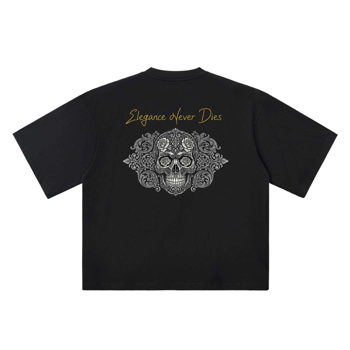 Ztroc Elegance Black Essential T-Shirt | Premium Cotton Tee - Ztroc