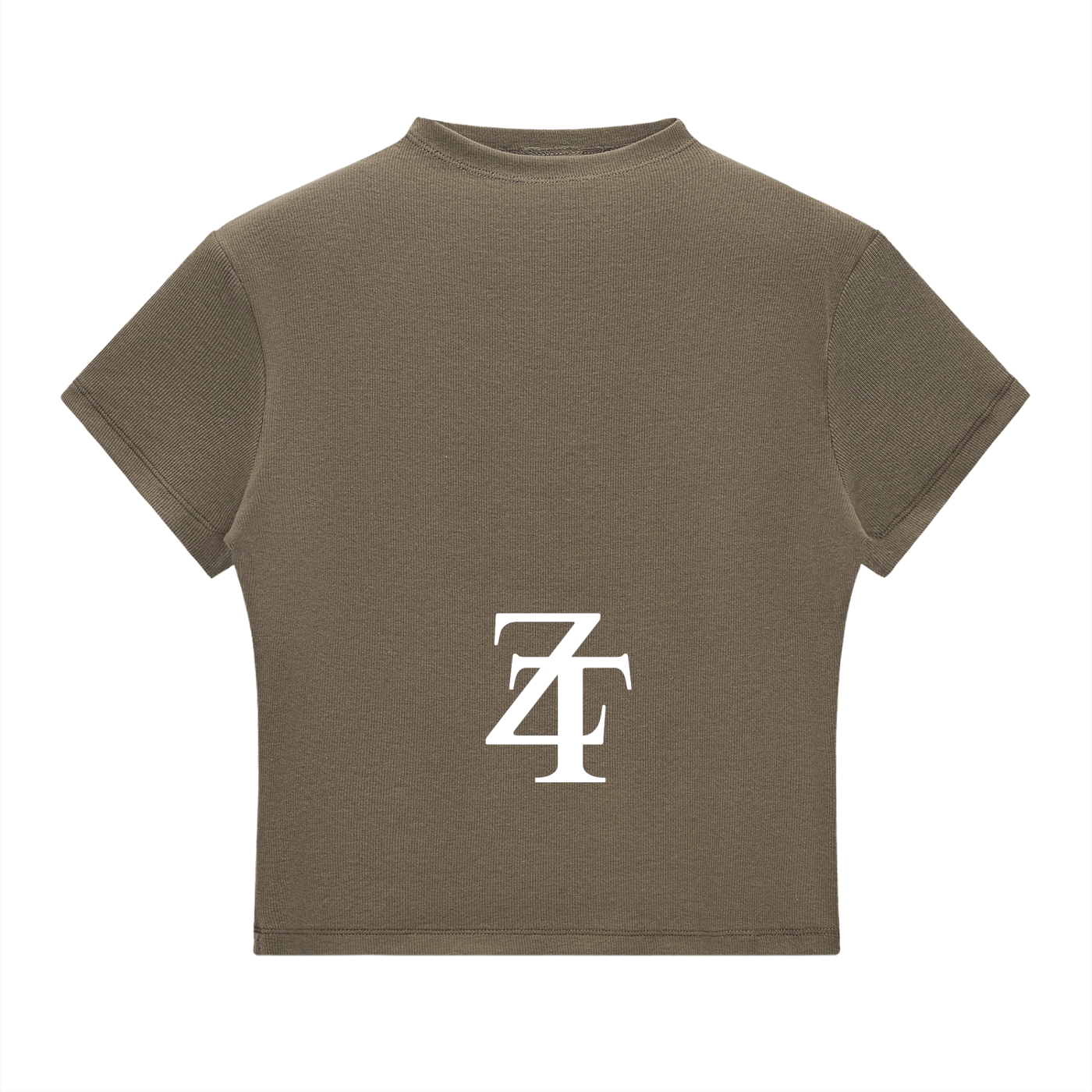 Ztroc Ruched Mock Neck Top