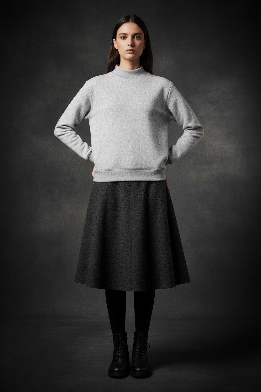 Ztroc Crew Neck Sweatshirt - Cotton Knit