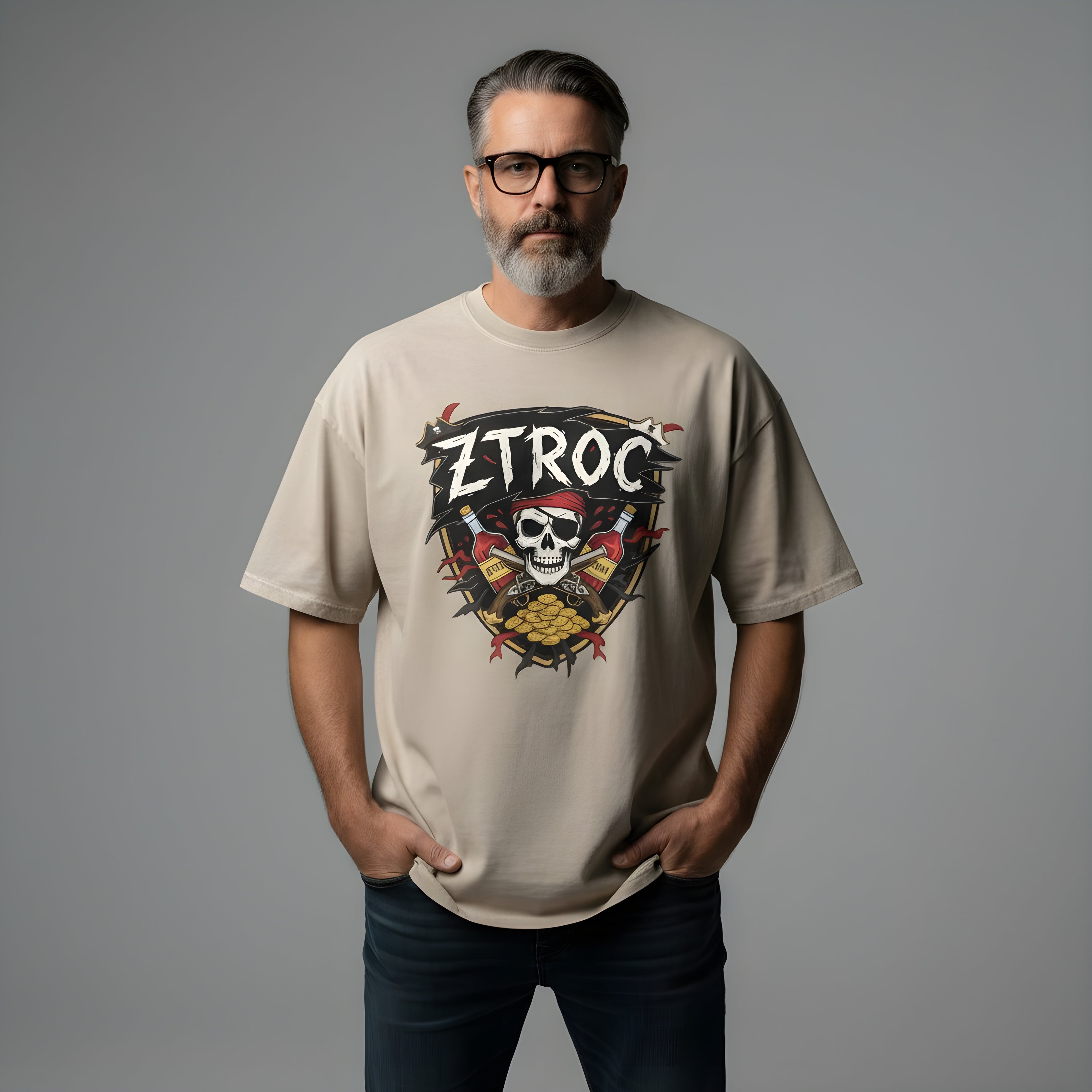 Ztroc Pirate Jersey T-shirt