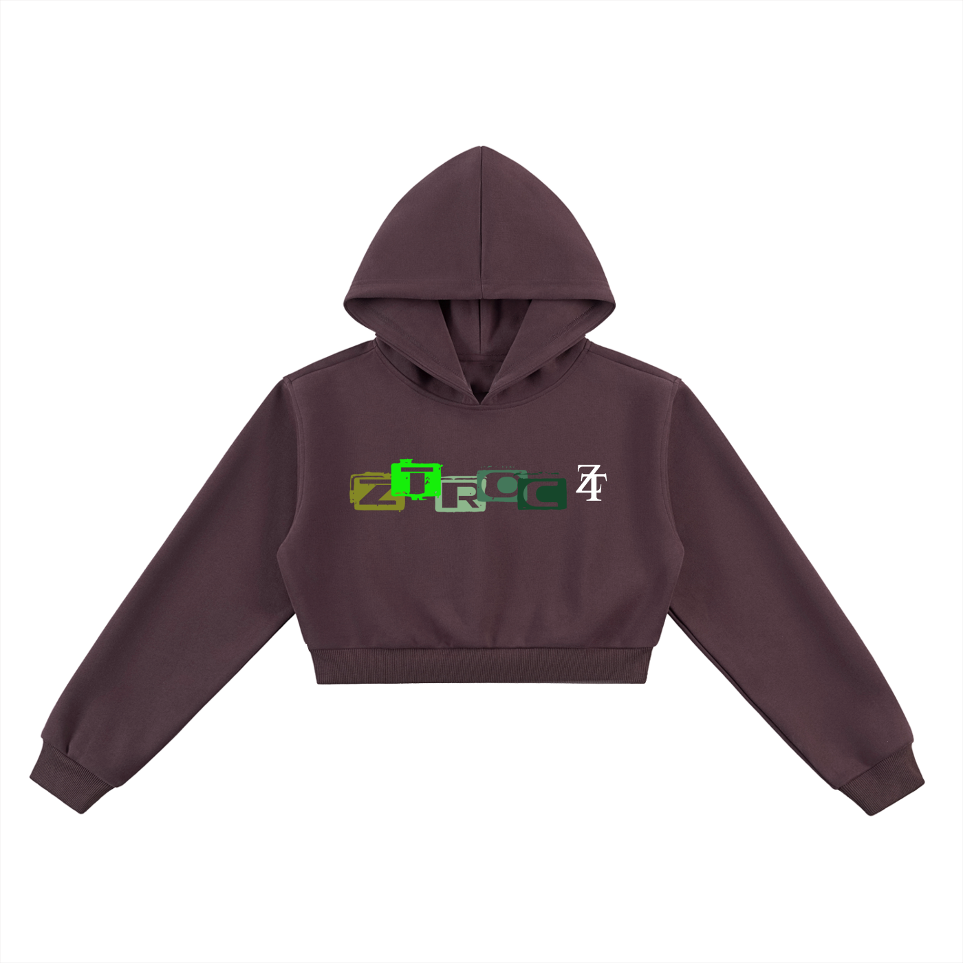 Ztroc Cropped Hoodie
