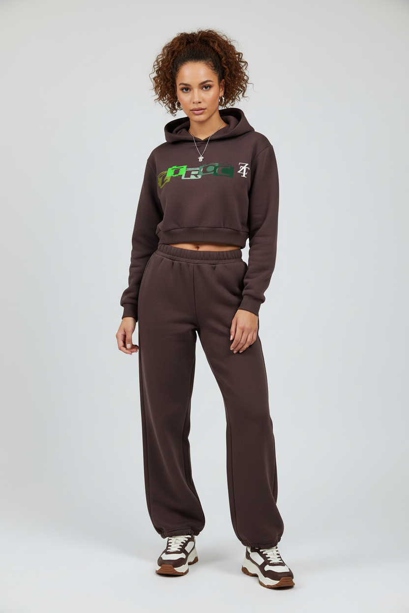 Ztroc Cropped Hoodie - Ztroc