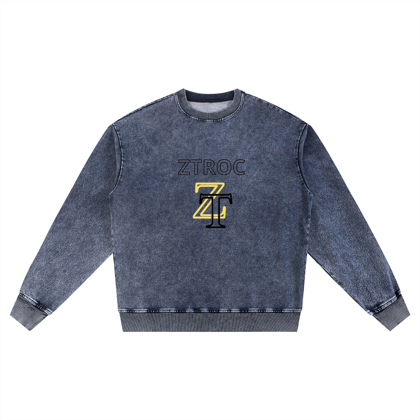 Ztroc Royal Blue Crewneck Sweatshirt