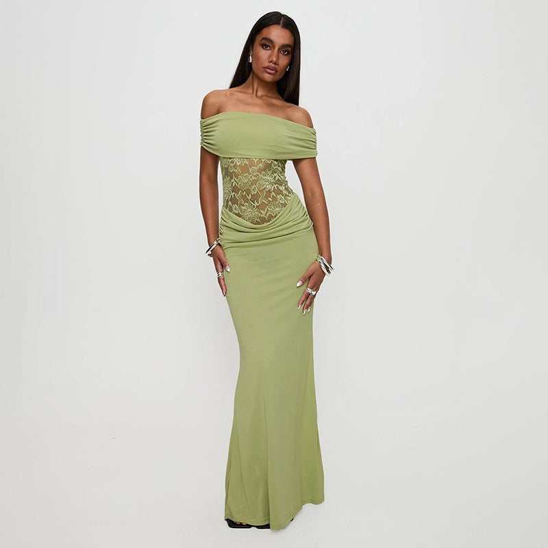 Off-the-shoulder Dress - Ztroc