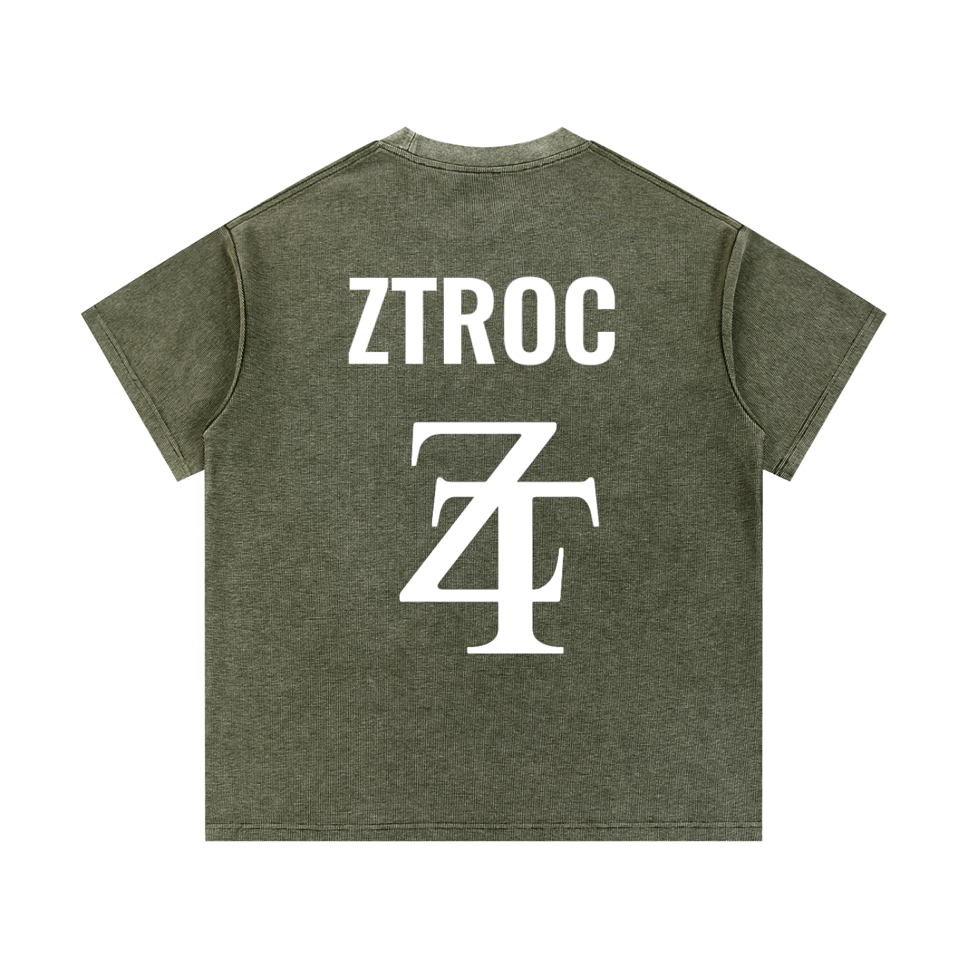 Ztroc Knit T-Shirt – Men's Cotton Blend Tee