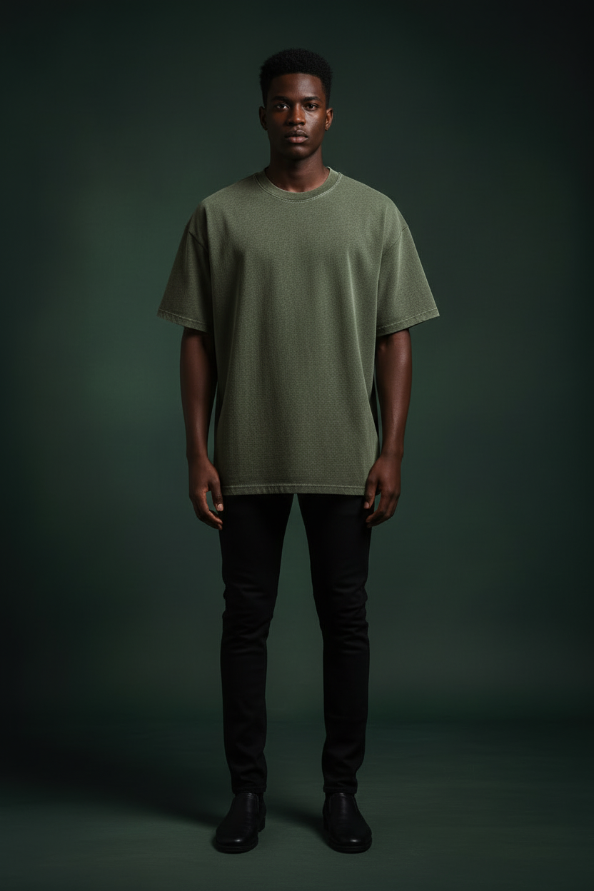 Ztroc Knit T-Shirt – Men's Cotton Blend Tee