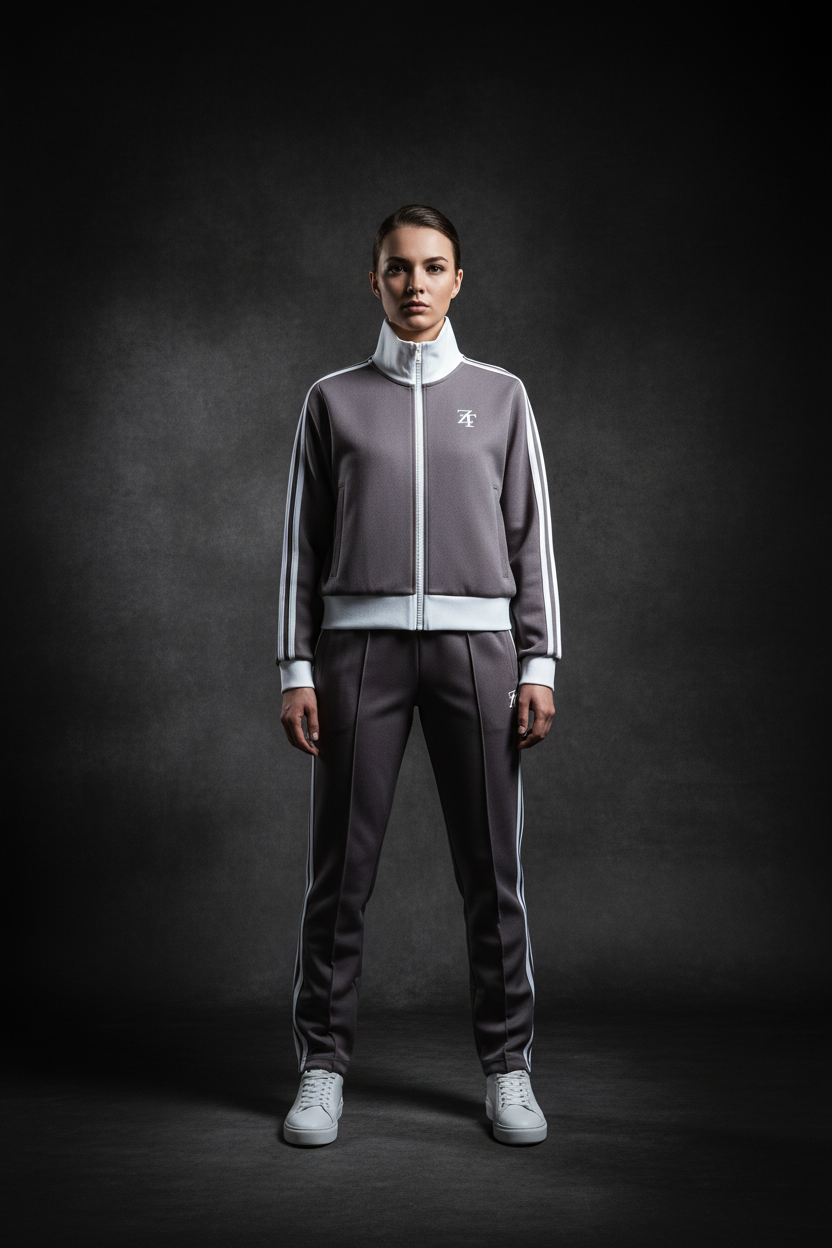 Ztroc Icons Track Jacket - Cotton Twill Embroidered