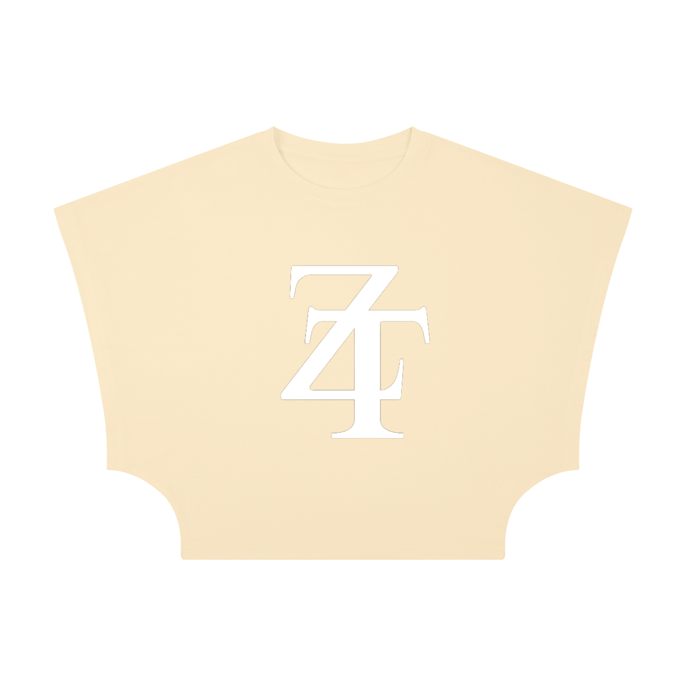 Ztroc Dolman T-Shirt – Women's Apricot Crop Tee - Ztroc