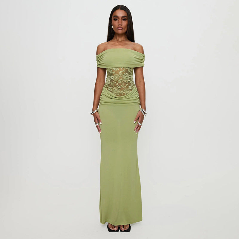 Off-the-shoulder Dress - Ztroc