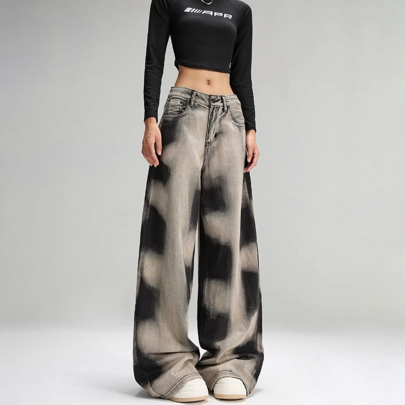 HIP HOP Wide-leg Jeans - Ztroc