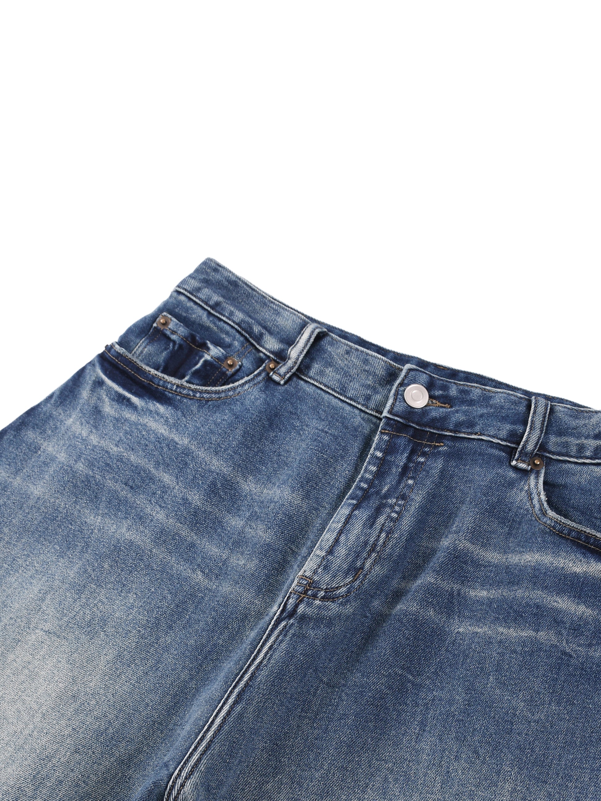 Ztroc Heavyweight Denim Jeans – Men's Premium Dark Denim