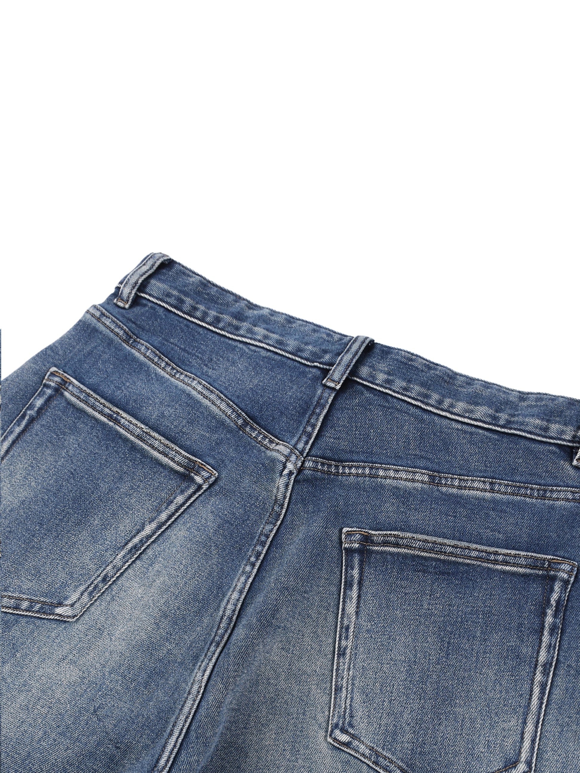 Ztroc Heavyweight Denim Jeans – Men's Premium Dark Denim