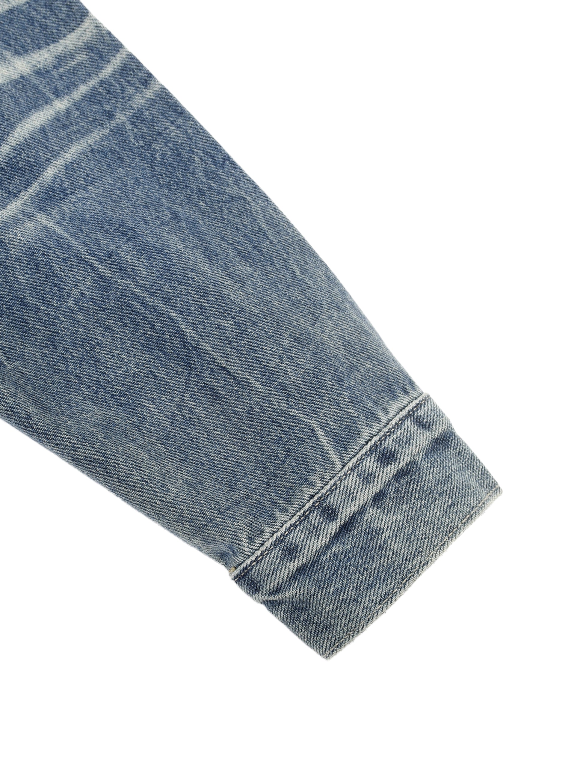 Ztroc Zip Up Denim Jacket - Ztroc