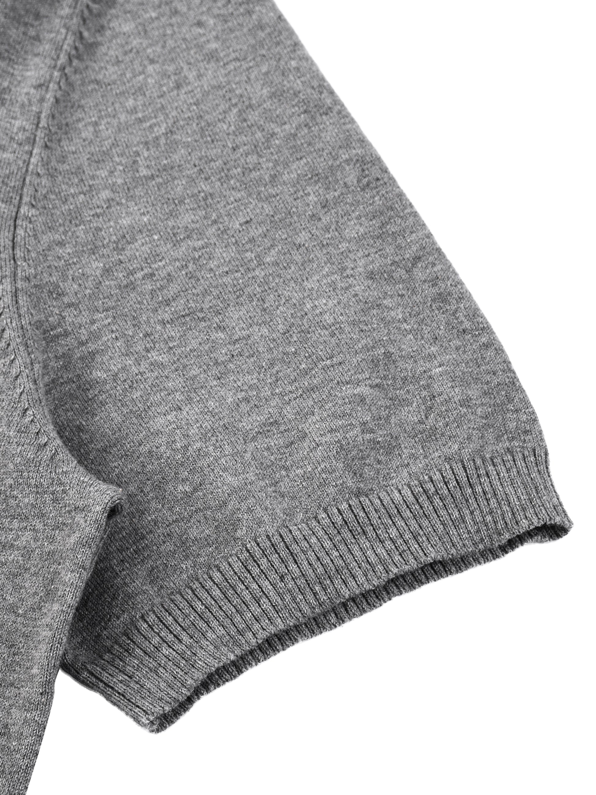 Ztroc Henley T-Shirt - Premium Cotton One-Button Henley - Ztroc