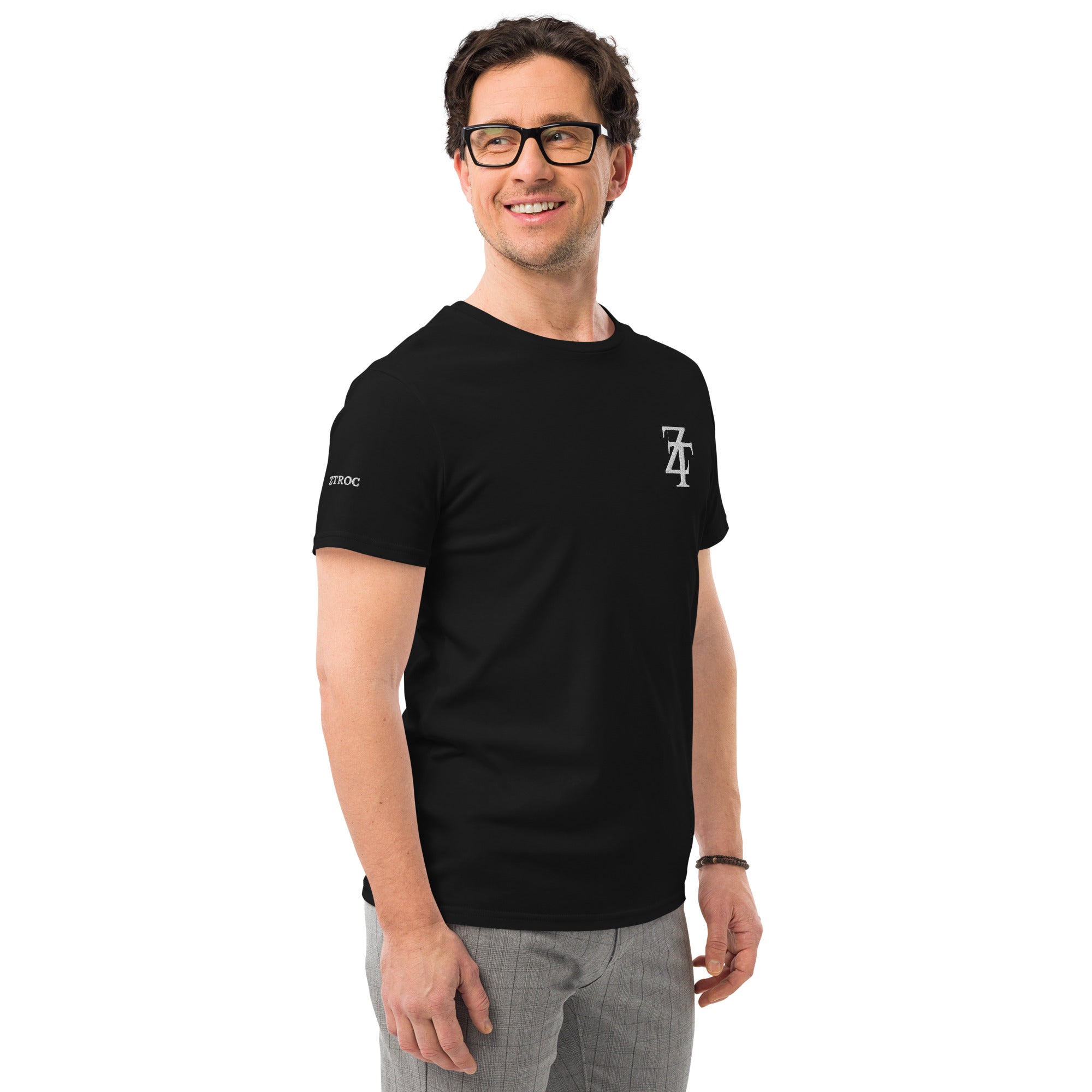 Men's premium cotton t-shirt ZTROC